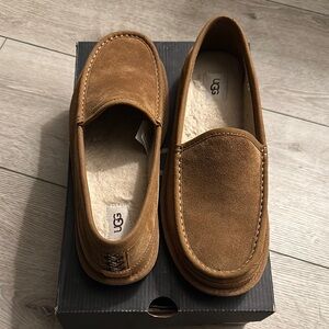 UGG Men's Tan Suede Loafers